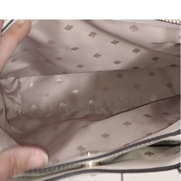 NWOT Kate Spade Dumpling Small Satchel Ivory Colored Handbag and Large Dustbag - Picture 14 of 16